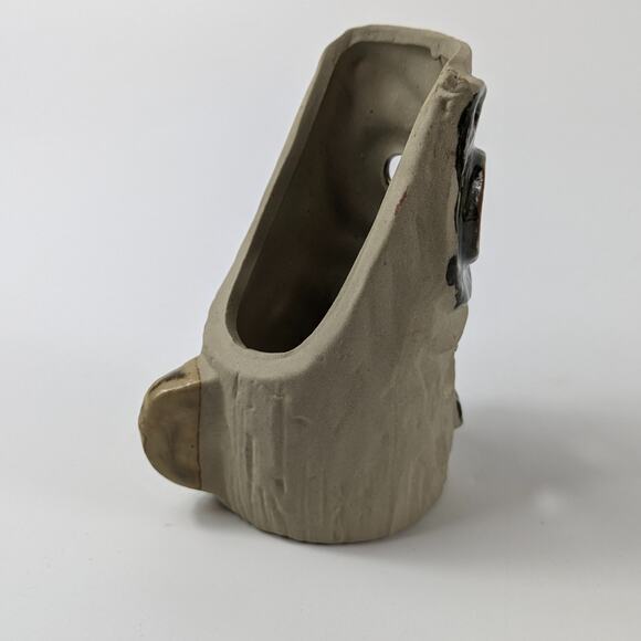 Vintage Owl Votive Candle Holder Glazed Pottery Counterpoint San Francisco Gift - Picture 4 of 12